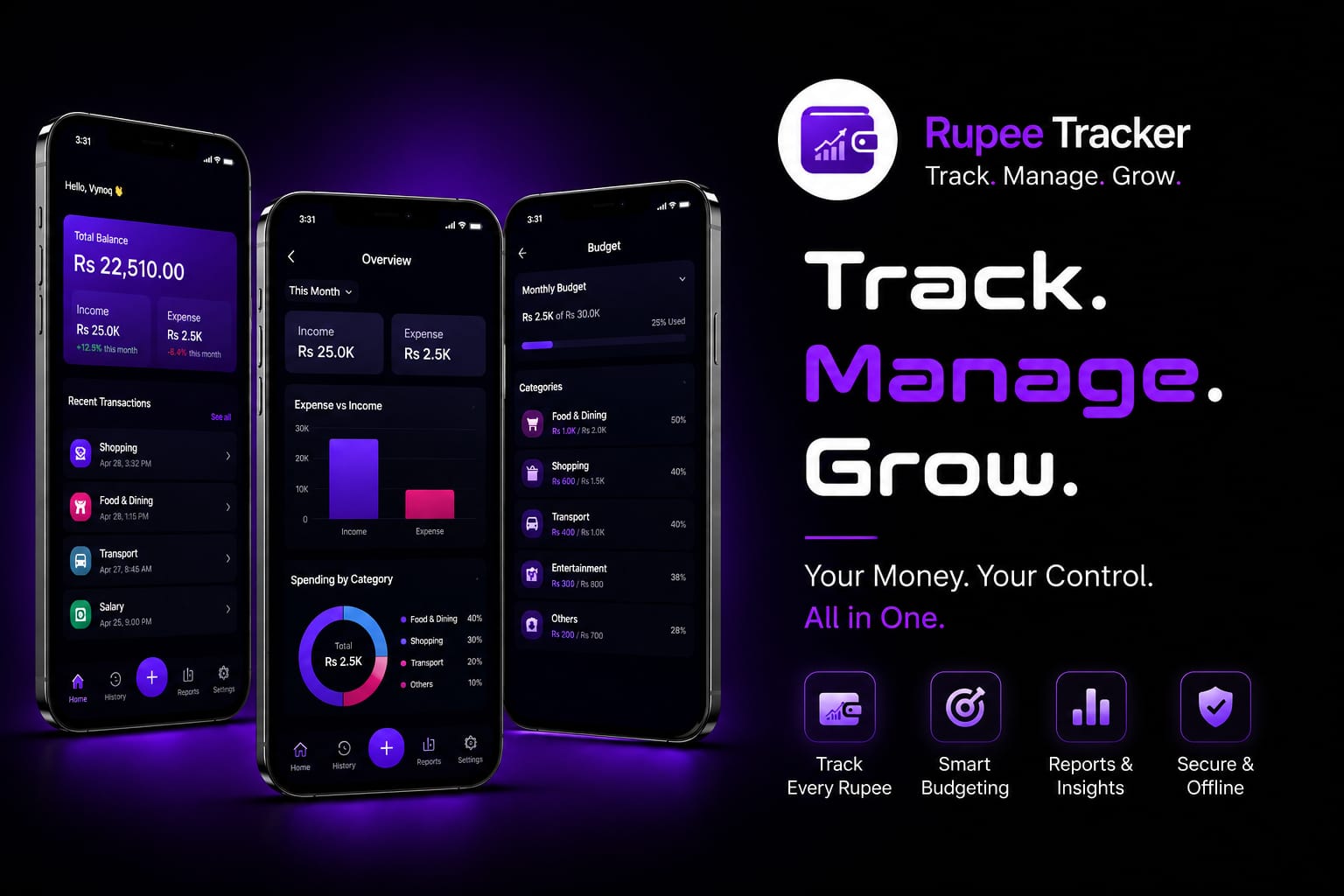 Rupee Tracker